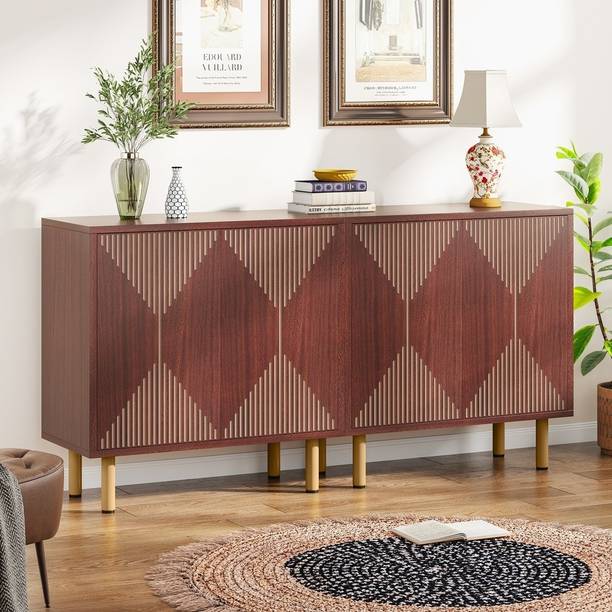 The kashth SWW Solid Wood Free Standing Sideboard
