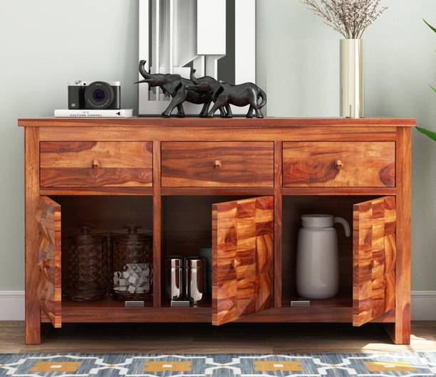 Allie Wood Rosewood ( Sheesham ) Solid Wood Free Standing Sideboard