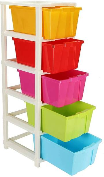PALAK Plastic Free Standing Chest of Drawers