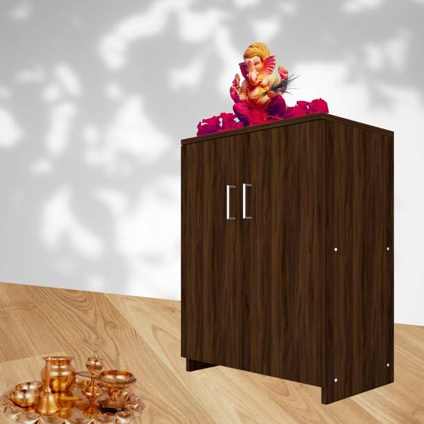 SPECIALITY PANELS 2 Doors with 4 Shelfs Multipurpose Cabinet with Termite Resistance Engineered Wood Free Standing Cabinet