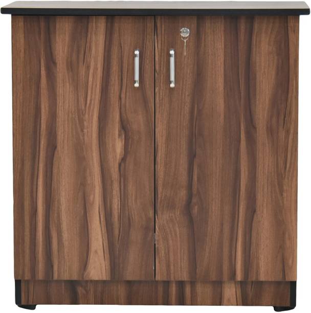 decorwithus Home & Kitchen Storage Cabinet, Office Filing Organizer, Premium MDF Shoe Rack Engineered Wood Free Standing Cabinet