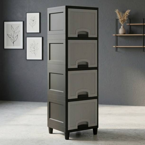 MAXTID Free Standing Multi-Layer Drawer Desk Organizer for Daily Use Plastic Free Standing Cabinet