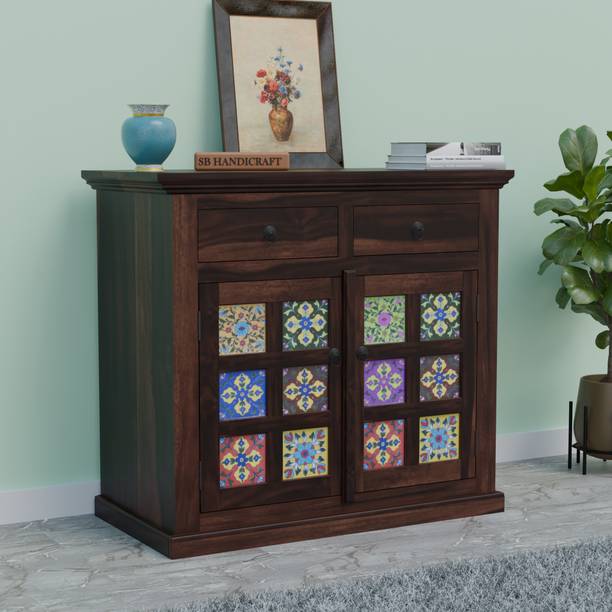 SB Handicraft Solid Wood Free Standing Cabinet