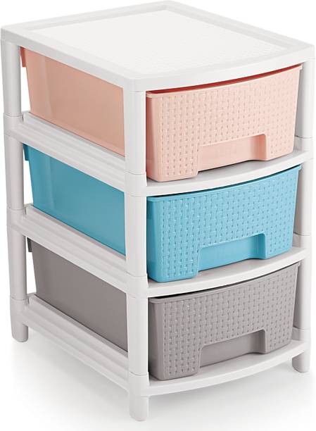 Nabhya Plastic Free Standing Chest of Drawers