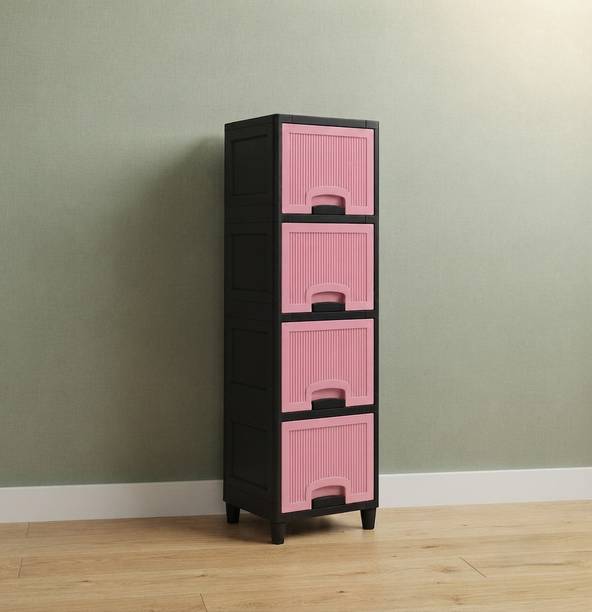 YASHODEEP PLASTIC Plastic Multipurpose Storage Cupboard for Household Use Plastic Free Standing Chest of Drawers