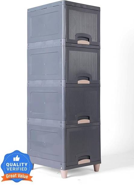 Zeekty Chest of Drawers : Versatile Drawer Storage Organizer & Organisers Storage Box Plastic Free Standing Chest of Drawers