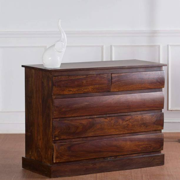 Made Wood PIPER-COD-1027 Solid Wood Free Standing Chest of Drawers