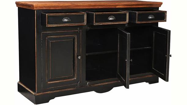APRODZ Solid Wood Free Standing Cabinet