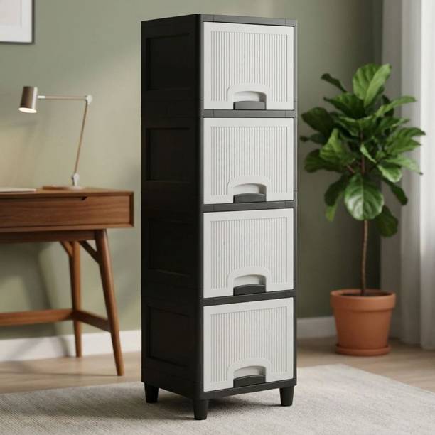 MAXTID Multi-Layer Office Desk Drawer for Daily Work Essentials Plastic Free Standing Cabinet