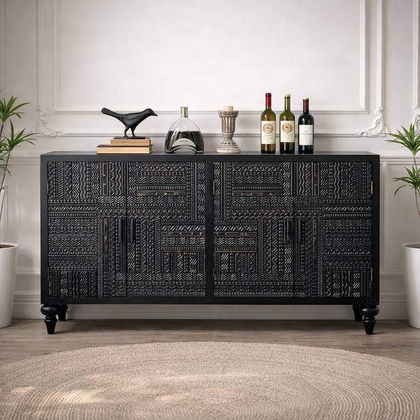 Rathkaar Solid Wood Free Standing Sideboard