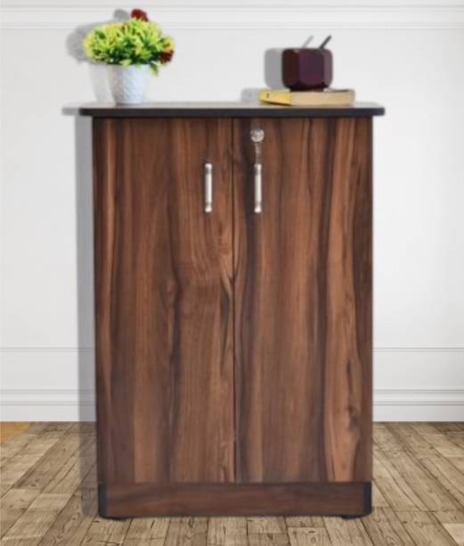 decorwithus Engineered Wood Storage Cabinet with Four Compartments for Shoes & Office Files Engineered Wood Free Standing Cabinet