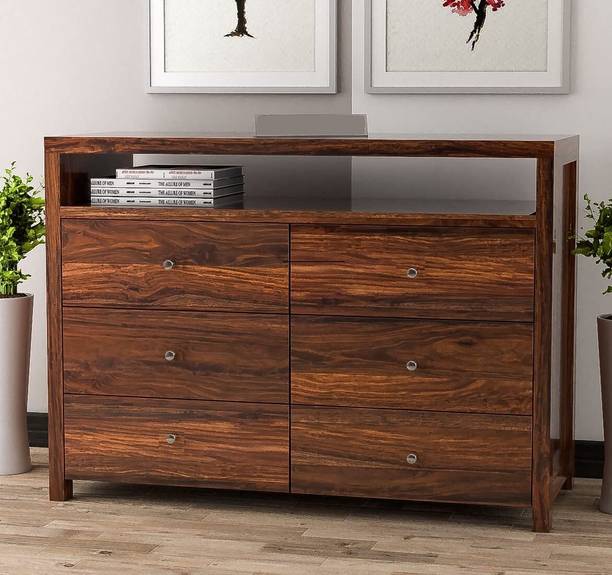 UNITEK FURNITURE Rosewood ( Sheesham ) Solid Wood Free Standing Sideboard