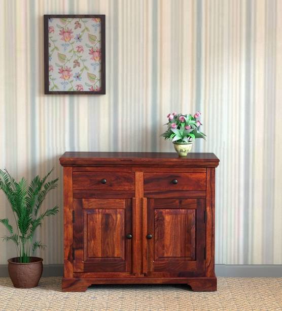 TRUE FURNITURE Sheesham ( Rosewood ) 2 Self And 2 Drawer Solid Wood Free Standing Sideboard
