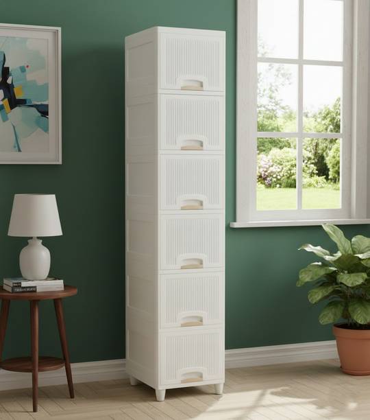 Viseman multi Layer Drawer Cabinet with Premium Utility Construction Plastic Free Standing Cabinet