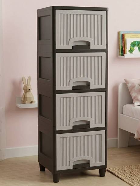 MAXTID Multi layer Drawer use at Home , Office , Bedroom Etc.. Plastic Free Standing Chest of Drawers