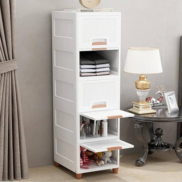 Flipkart SmartBuy Plastic Free Standing Cabinet