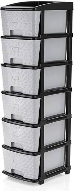 MAHADEV ENTERPRISE Multipurpose Drawer Plastic Modular Chest Storage Organizer Home, drawer Stone Wall Mount Cabinet