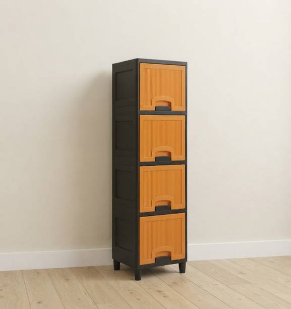 YASHODEEP PLASTIC Plastic Kitchen Storage Cupboard Plastic Free Standing Chest of Drawers