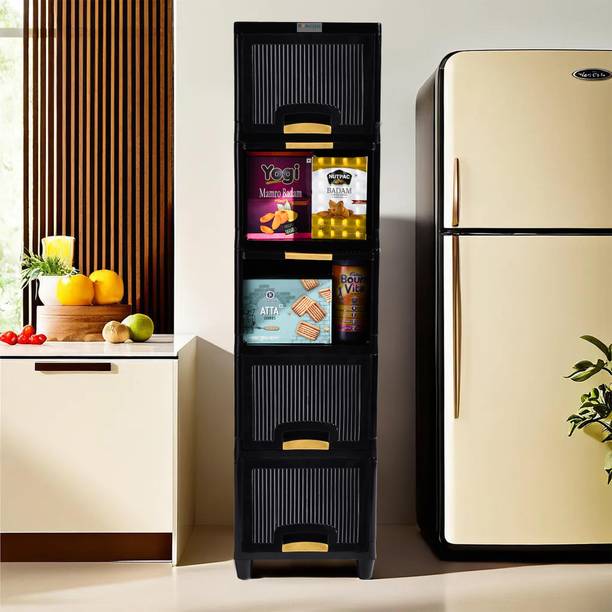 HOMESTIC by Kuber Industries Plastic Free Standing Cabinet