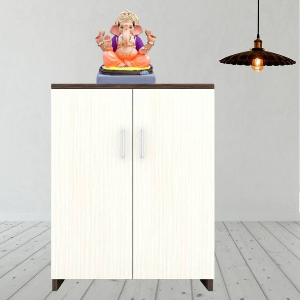 SPECIALITY PANELS 2 Doors with 4 Shelfs Multipurpose Cabinet with Termite Resistance Engineered Wood Free Standing Cabinet