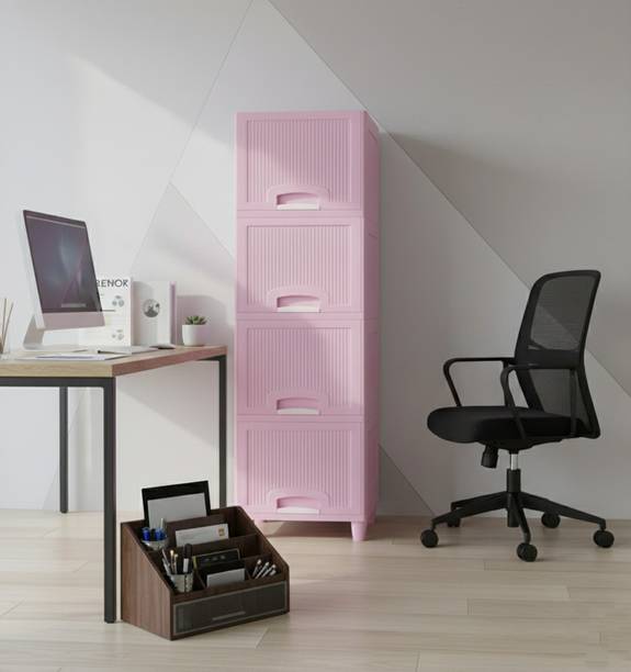 Surety for Safety Modular Cabinet for Bedroom, Office, Home Plastic Free Standing Cabinet