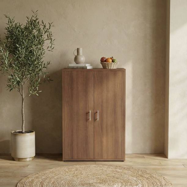 Aspirata Furniture Engineered Wood Cabinet With Multiple Shelves For Kitchen/ Storage Engineered Wood Free Standing Cabinet