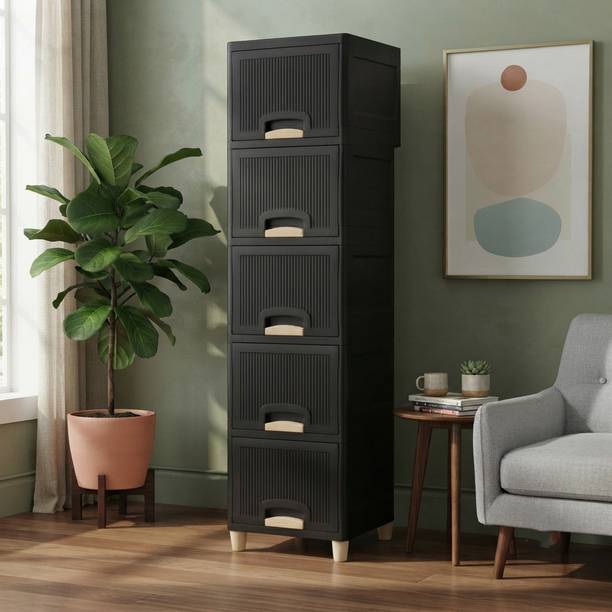 ASPPVTLTD Plastic Cabinet for Clothing Storage Plastic Free Standing Cabinet
