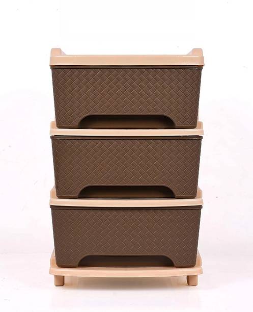 Sonal Plastic Free Standing Chest of Drawers