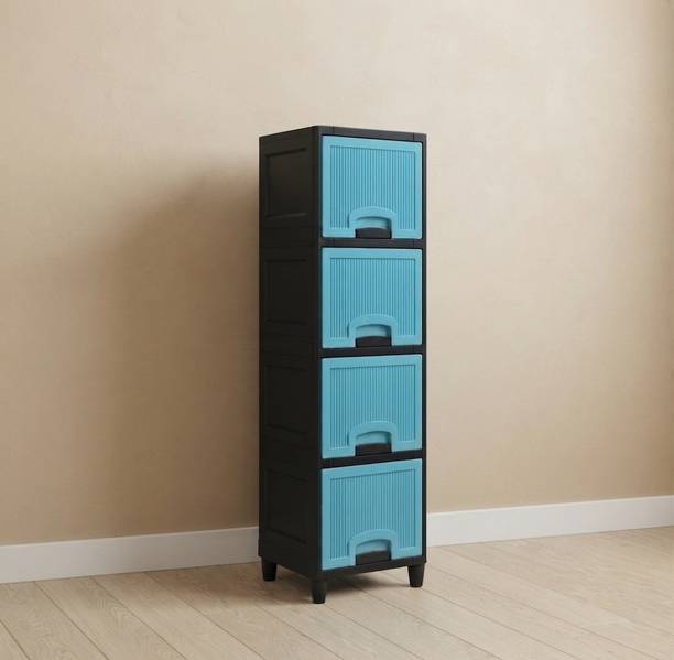 YASHODEEP PLASTIC Plastic Multipurpose Utility Cupboard Plastic Free Standing Chest of Drawers