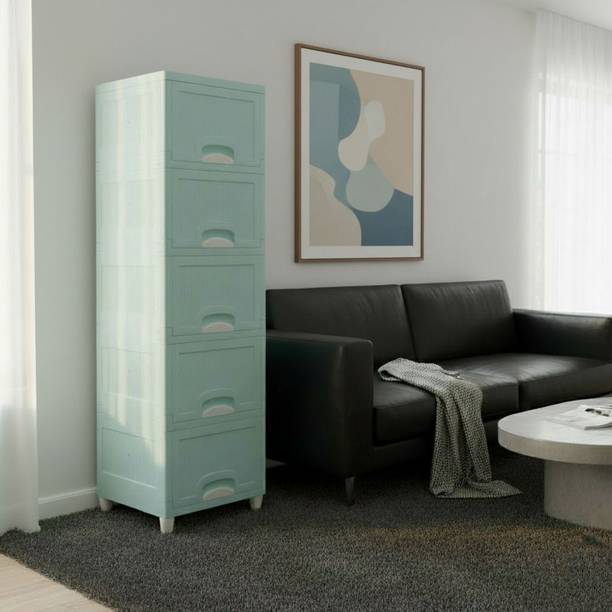 Viseman multi Layer Drawer Cabinet with Premium Utility Construction Plastic Free Standing Cabinet