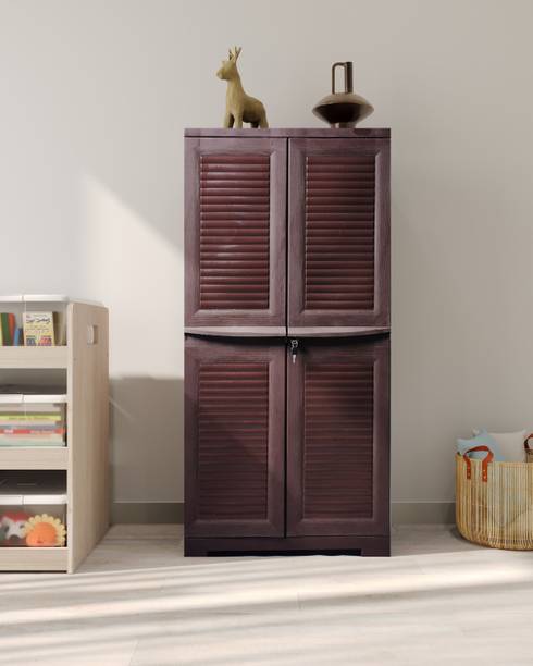 ARLAVYA Century 4.1 Ft x 2 Ft |1 Year Warranty| Plastic Almirah Cabinet Plastic Wardrobe Plastic Cupboard