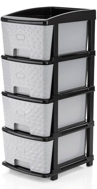 ASHLAS Plastic Free Standing Chest of Drawers