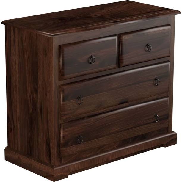 WOODENJOY Solid Wood Chest Drawer/wooden Cabinet/Storage Unit for Home/Office/Livingroom Solid Wood Free Standing Chest of Drawers