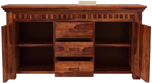 VK Handicraft Sheesham Wood Chest Drawers, Storage Cabinet, sideboard For Home/Office Areas Solid Wood Free Standing Cabinet