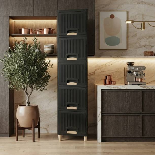 ASPPVTLTD Space Efficient Storage Cabinet Plastic Free Standing Cabinet