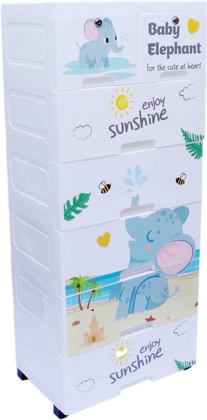 The Tickle Toe The Tickle Toe Child Safe Chest of Drawer| Storage Solution| Plastic Free Standing Chest of Drawers