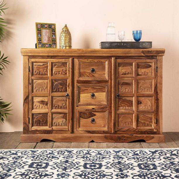 Angel Furniture Eelephant Solid Wood Free Standing Sideboard