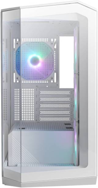 MSI MAG PANO M100R PZ White Micro ATX-Tower Cabinet