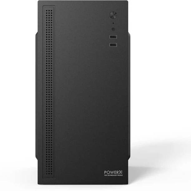 powerx CABINET WITH SMPS Full Metal Body Mid Tower Cabi...