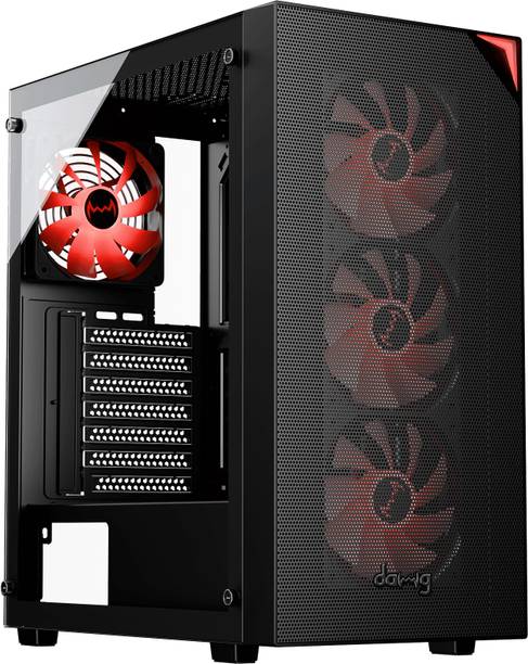 daWg X440 (Black) Mid Tower Cabinet with USB 2.0 and US...