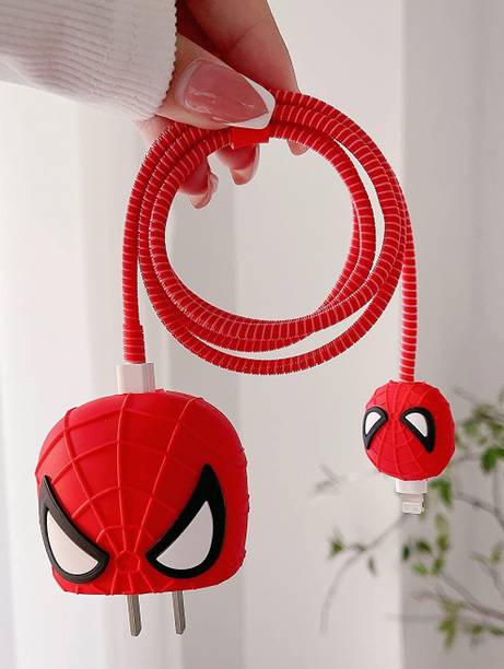 VAPRIF Charger Cover For 18W/20W | Cute 3D Cartoon Character Marvel Cable Protector