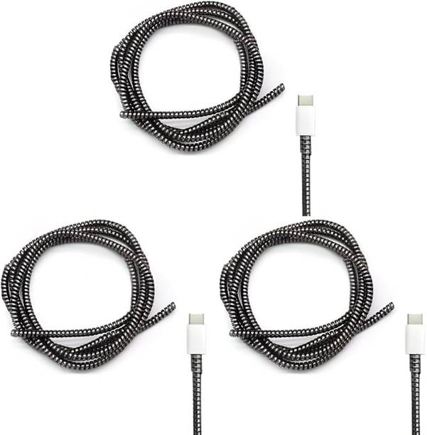 Redclip Cable Charger Spiral Protector/Wire Repair/Pet Cord Protector (3 Pieces) Cable Protector