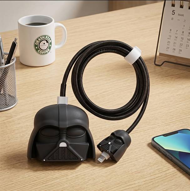RK WORLD Apple 20W/18W iPhone USB-C Power Adapter Charger Protection Case & Wire Saver, Cable Protector