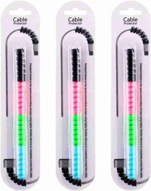 WIZMATE S5_12 Pieces Cable Protector for iPhone, Android Mobile Cables, Earphones Cable Protector