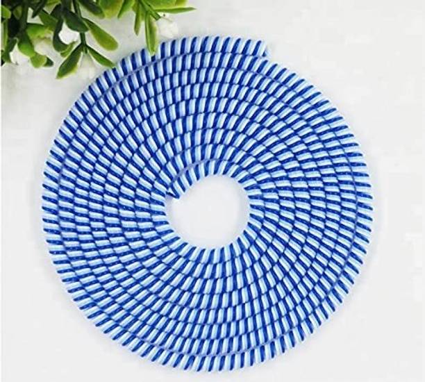 Sugbox Spiral Triple Color (1 Pcs) 1.4 Mtr Full Size Charger ( Blue White ) Cable Protector