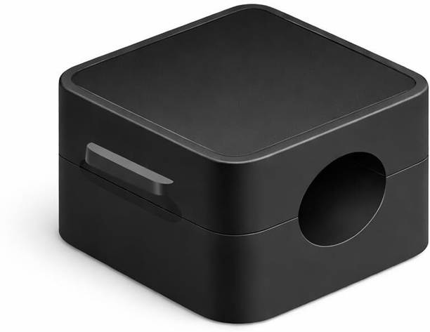 Casotec Magnetic Cable Organizer Clips for Desk, Home, Office & Car (Pack of 5, Black) Cable Protector