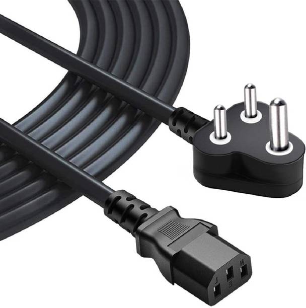 ALRITO Power Cord 1.5 m Power Cable Cord for Desktops PC 3 Pin Heavy Duty Power Cord