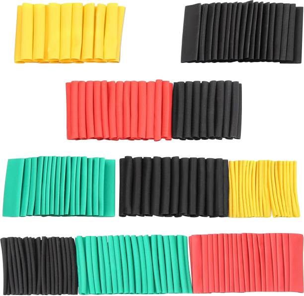 JUKR (100 PCS) 1 2 3 4 5 6 7 8 9 10 mm USB HDMI Charger Cable Repair Heat Shrink Tube Heat Shrink Cable Sleeve