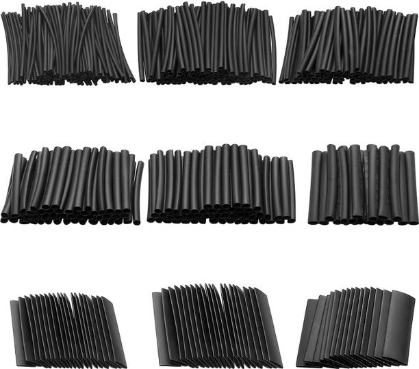 JUKR Polyolefin Tubes (100 PCS) 1 2 3 4 5 6 7 8 9 10 mm Wire Covering Shrinking Tube Heat Shrink Cable Sleeve