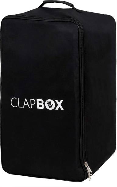 CLAPBOX Cajon Bag with Carry Handle, Shoulder Straps-Universal Size(Black) Cajons